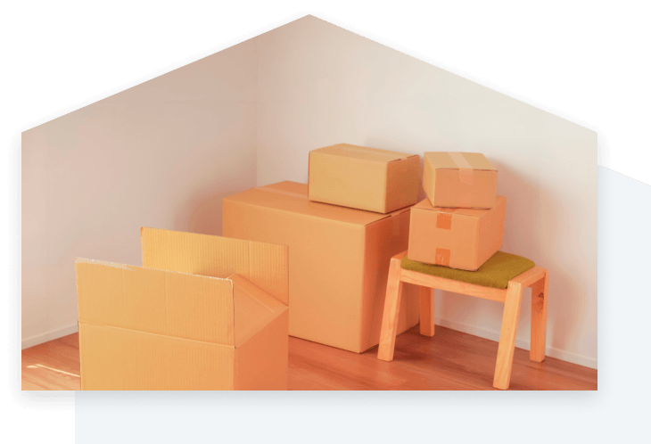 屋内に残された家具・不用品